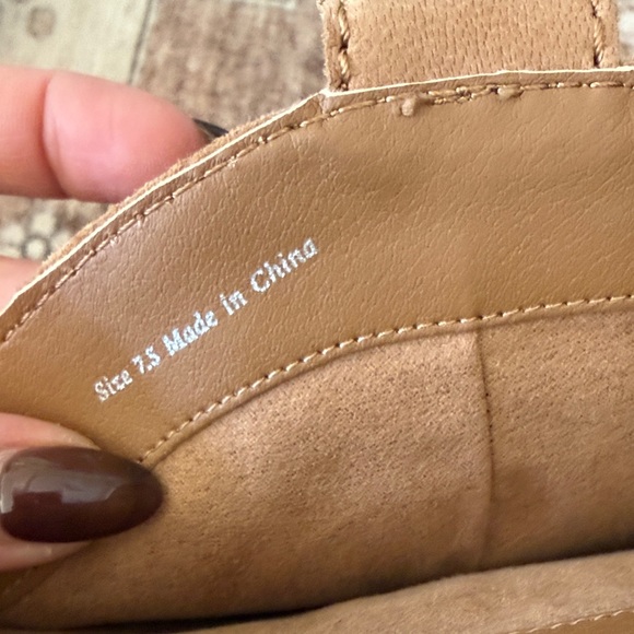 DOLCE VITA TAN WESTERN BOOTS - Picture 5 of 5